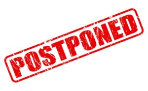Postponed until further notice due to the coronavirus